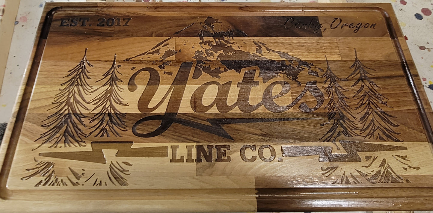Custom Cutting board