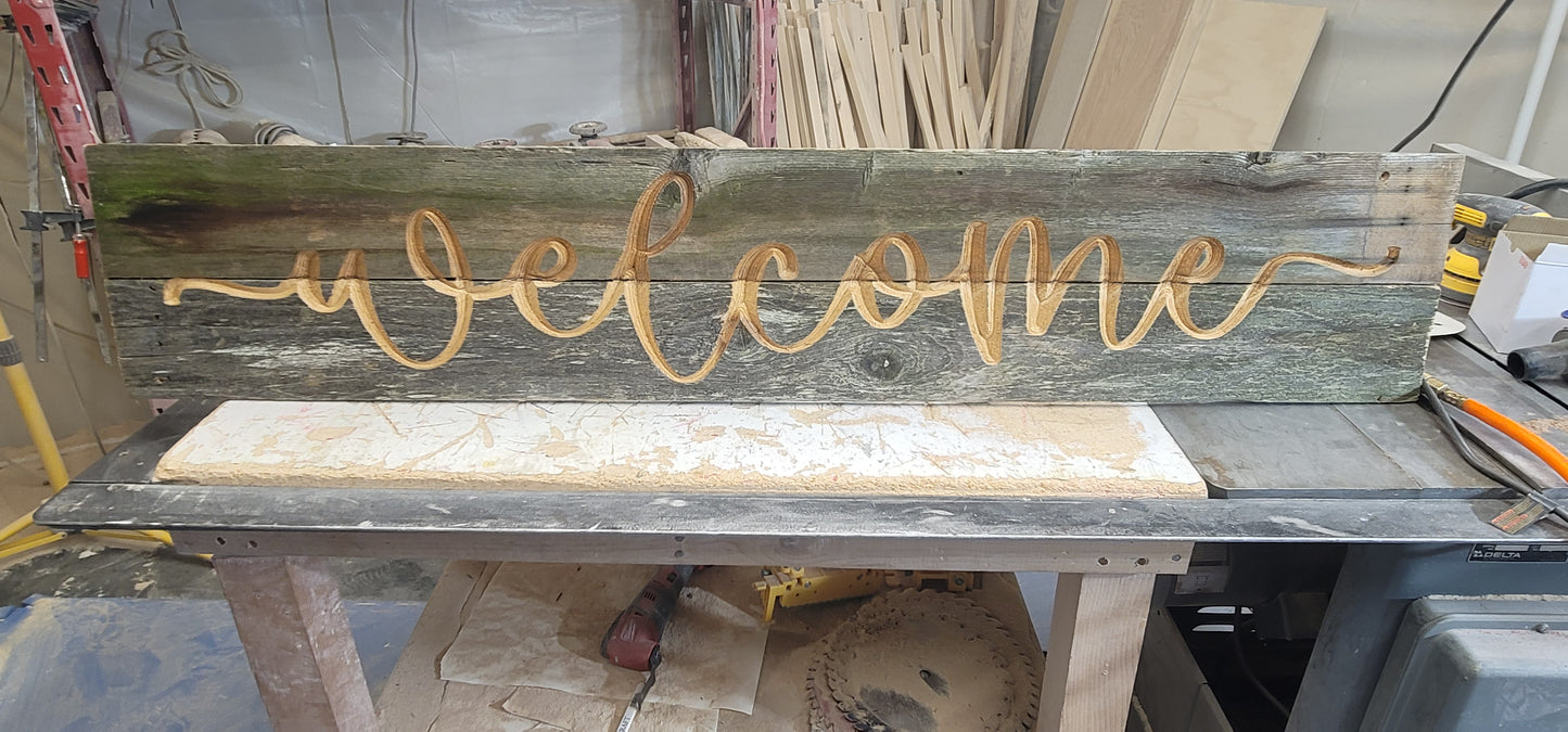 Custom 3D Router signs and art work