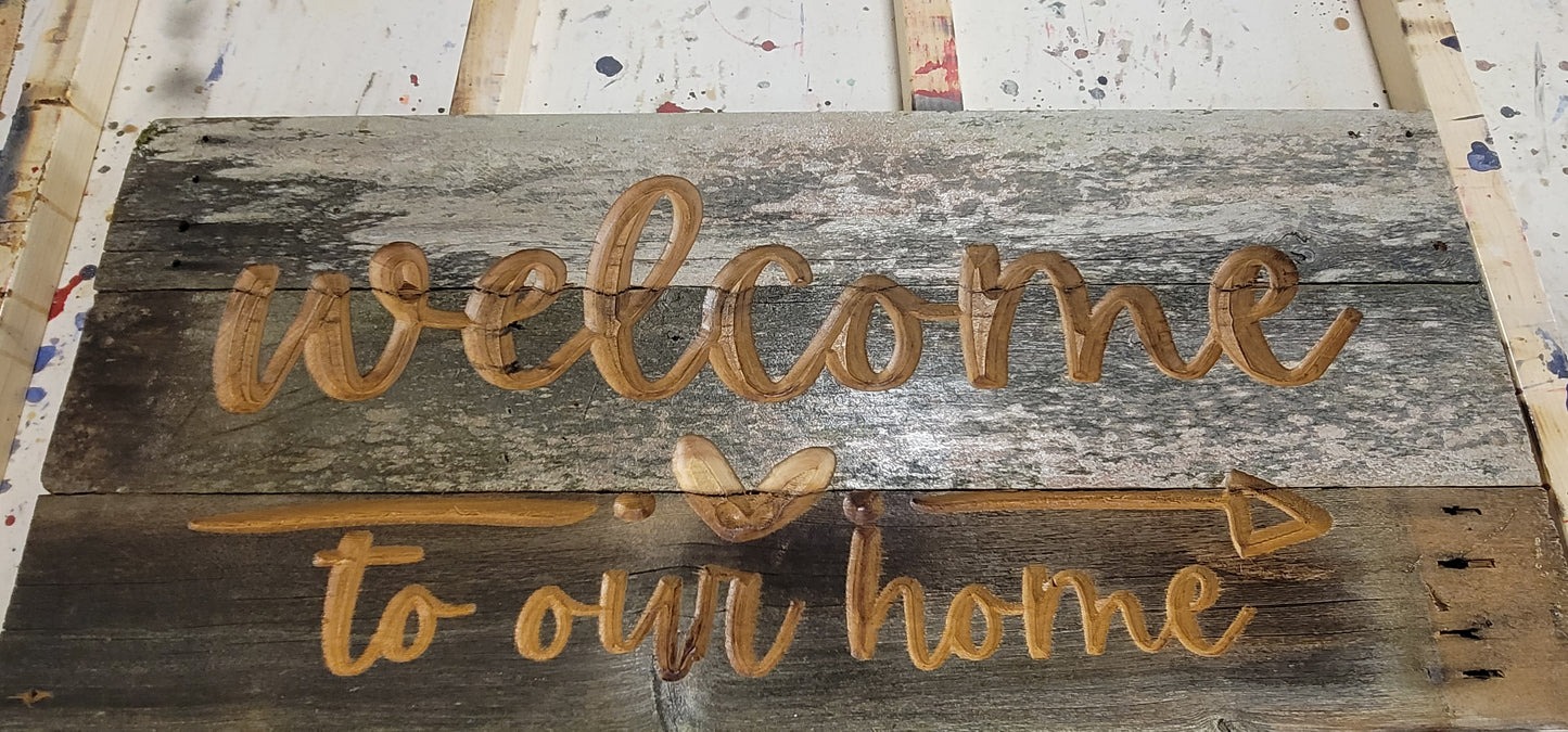 Custom 3D Router signs and art work