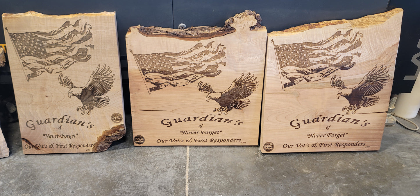 Custom 3d laser work
