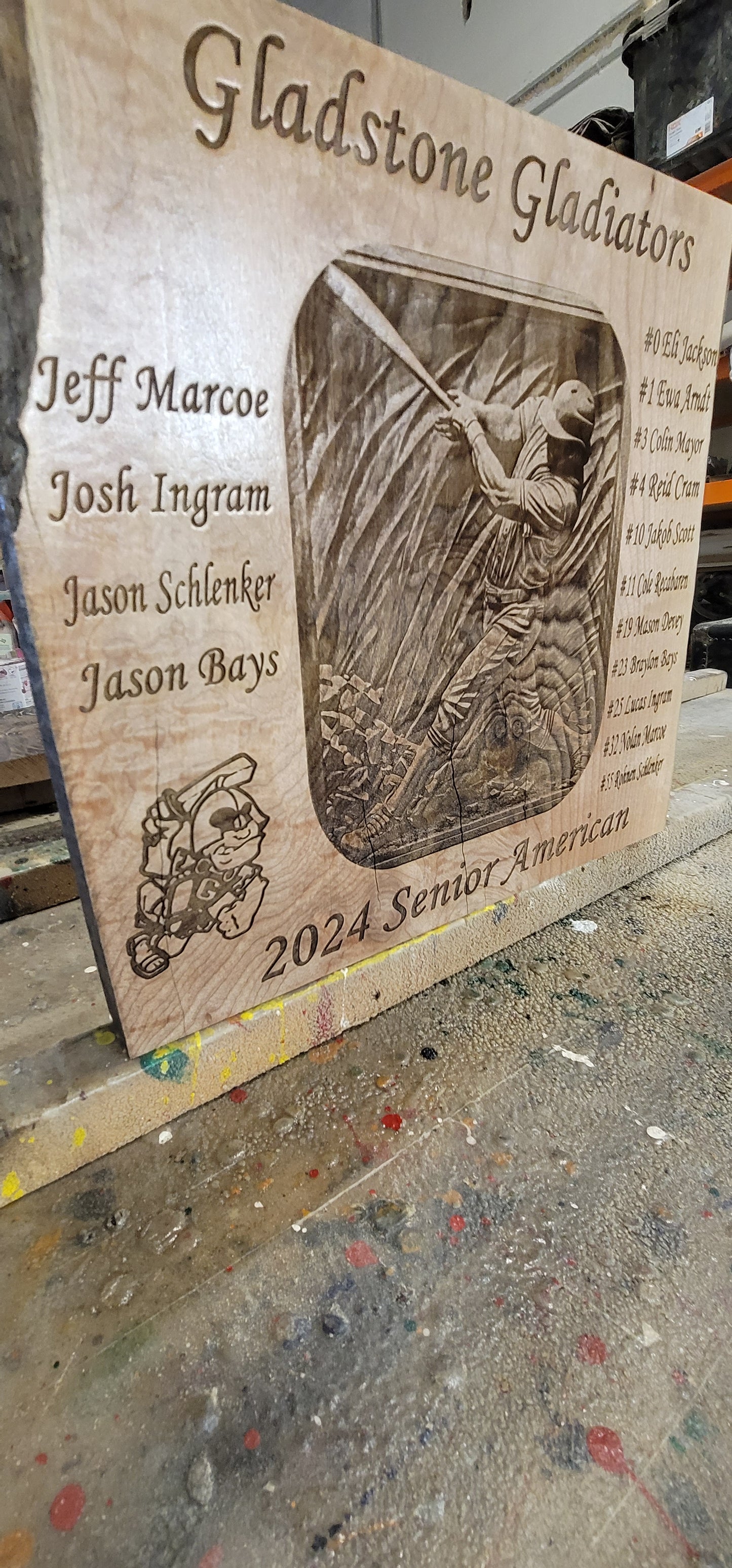 Custom 3d laser work