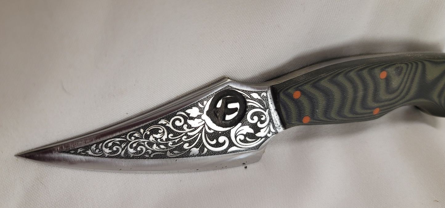 Custom knife laser work