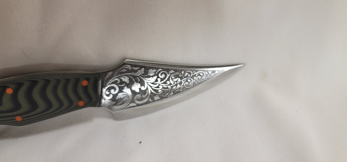Custom knife laser work