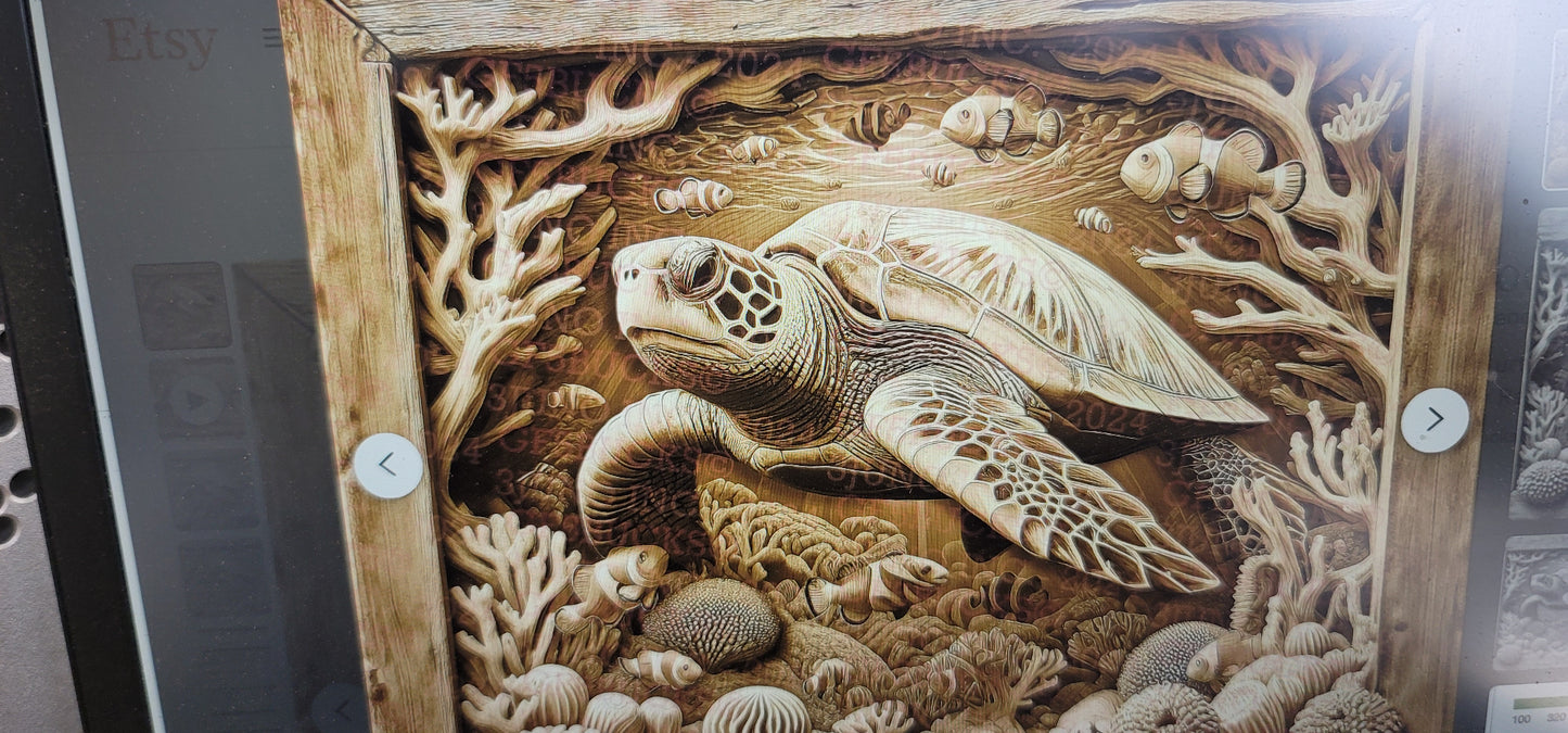 Custom 3d laser work