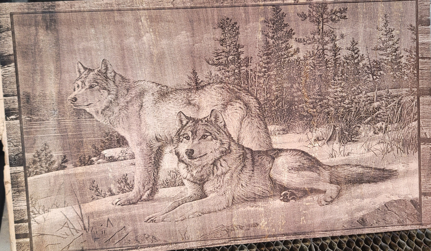 Custom 3d laser work