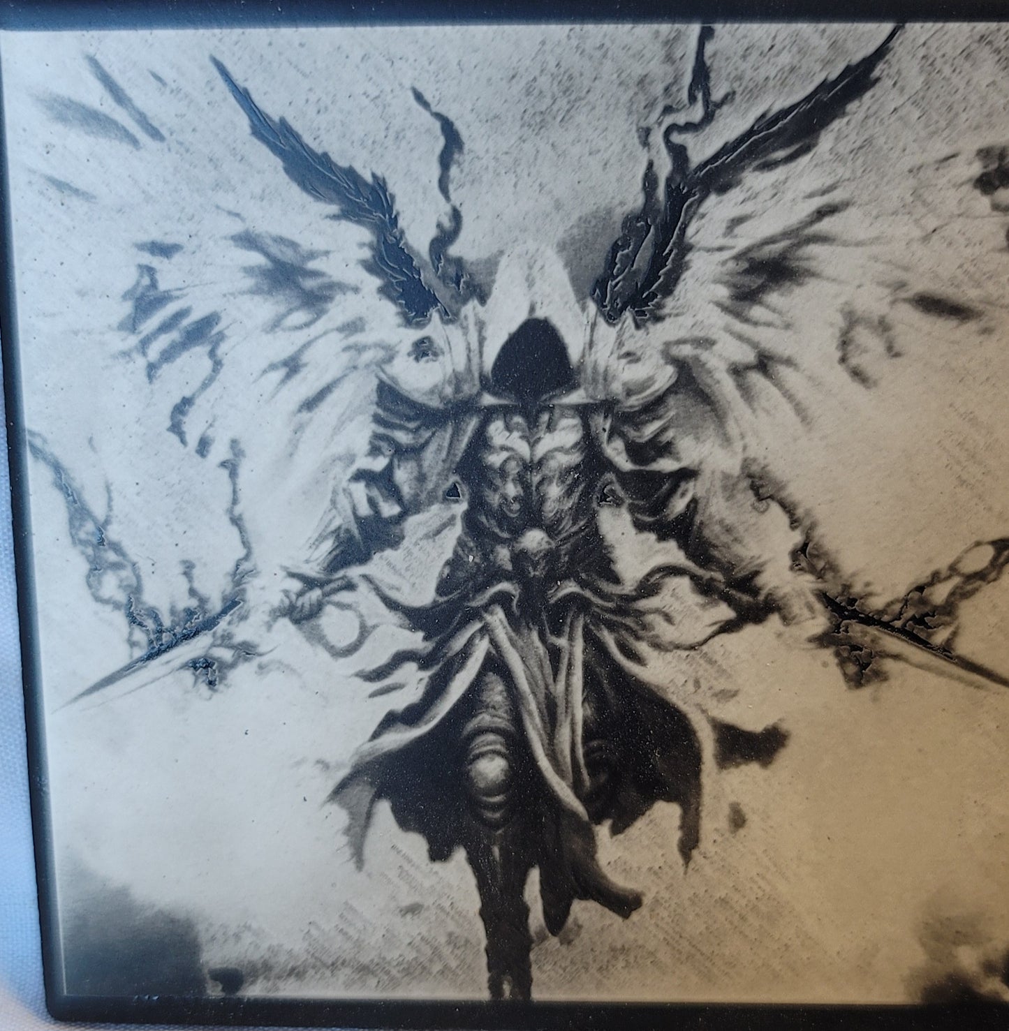 Custom Laser etched slate coasters