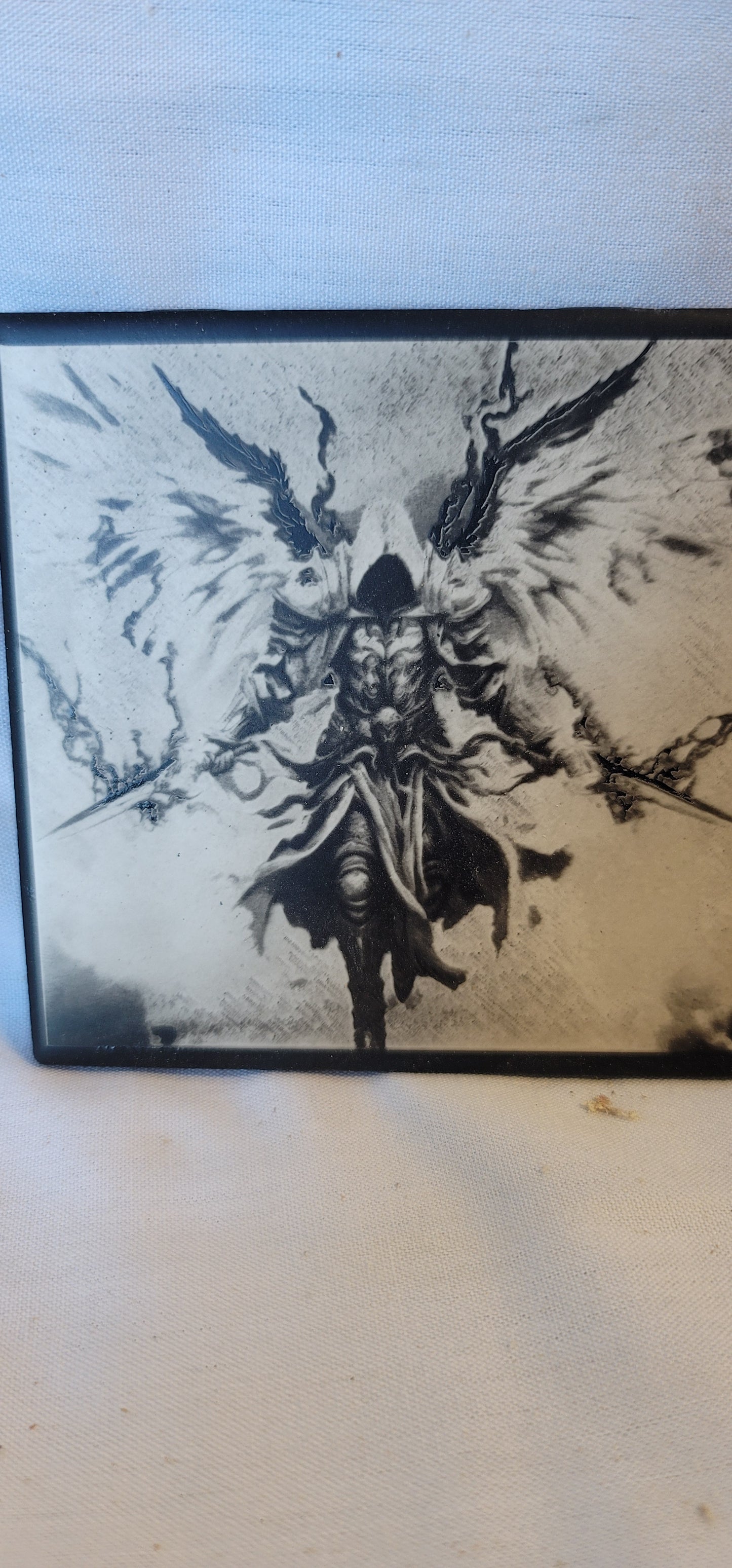 Custom Laser etched slate coasters
