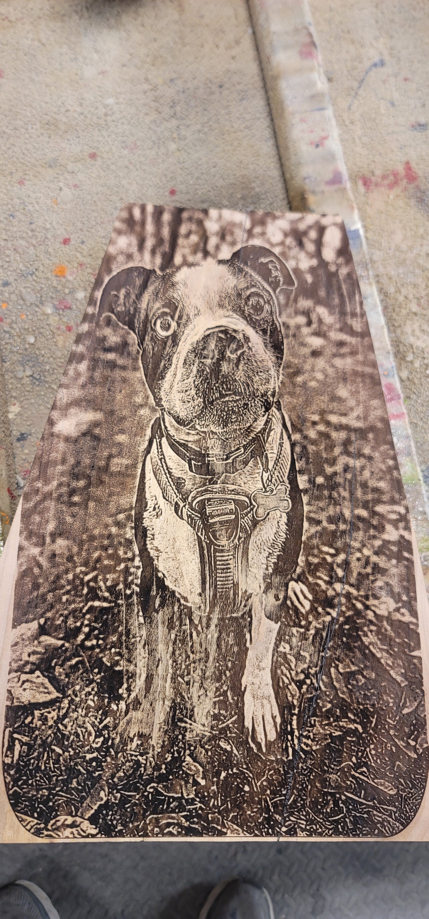 Custom 3d laser work