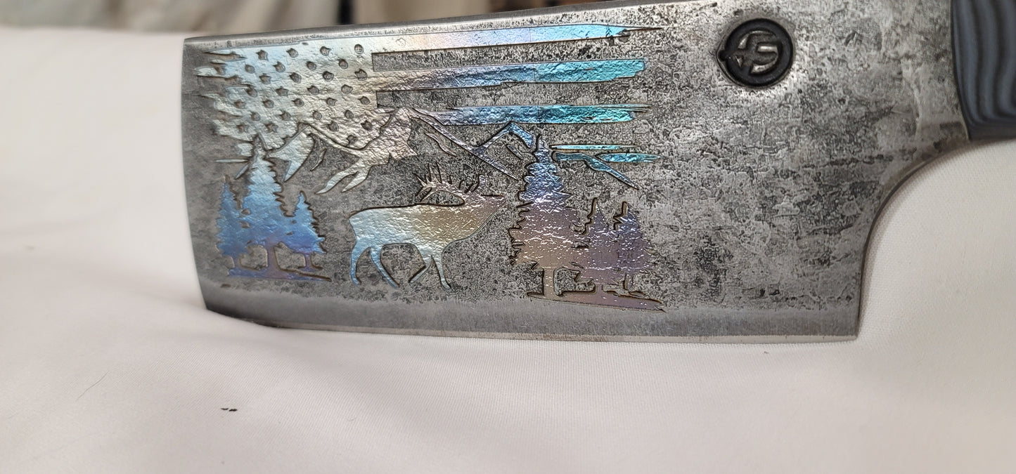 Custom knife laser work