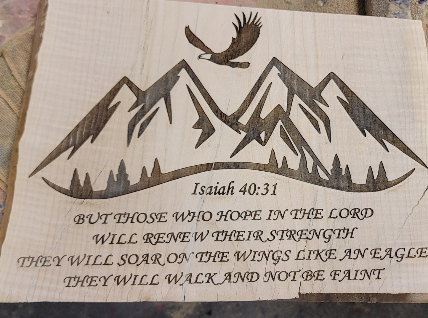 Custom 3d laser work