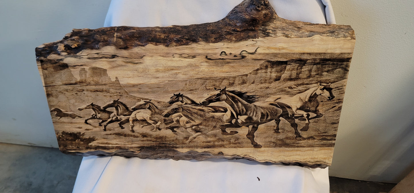 Custom 3d laser work